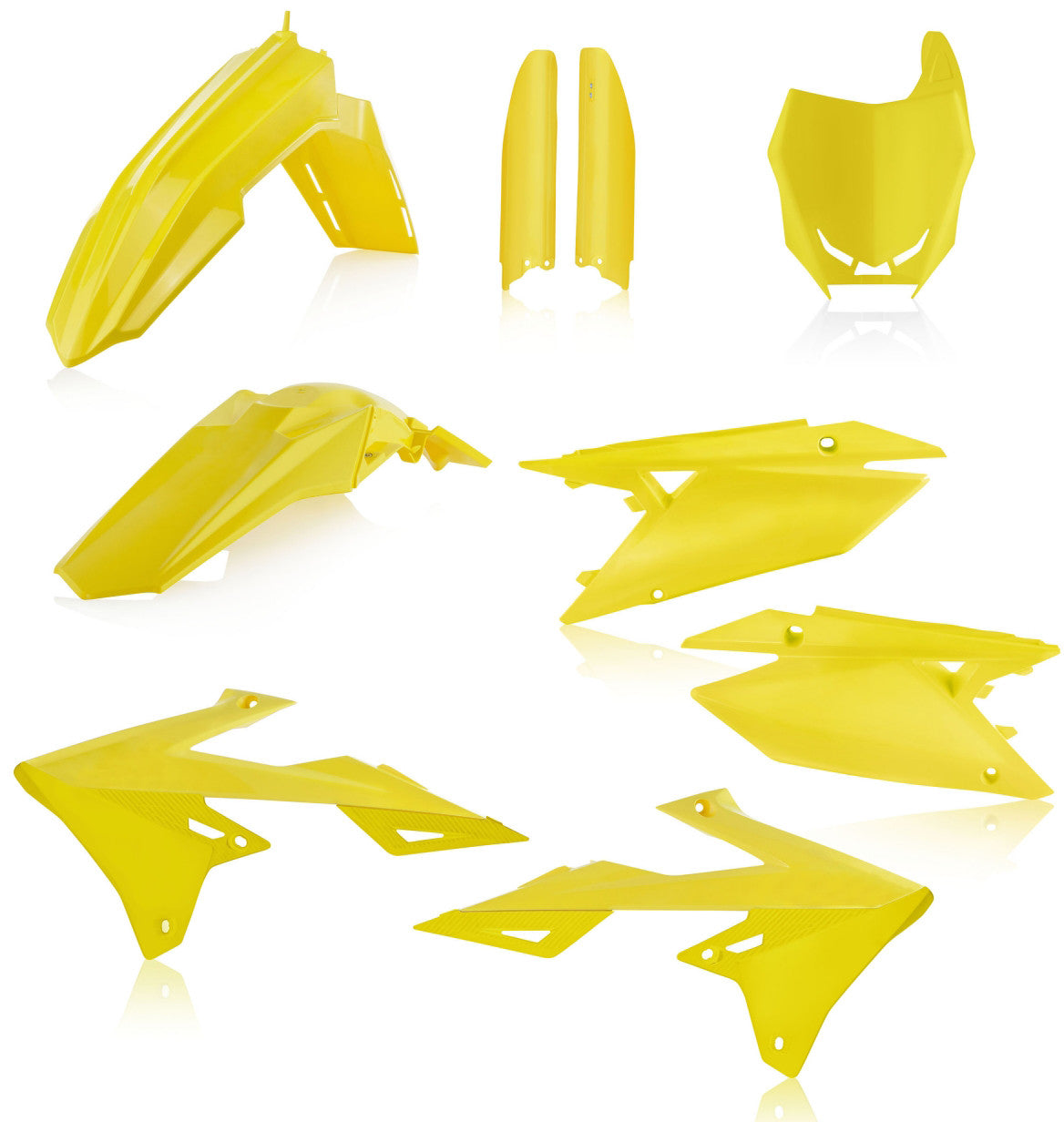 Acerbis Full Plastic Kit Yellow