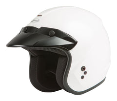 Gmax Youth Of-2Y Open-Face Helmet White Yl