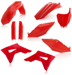 Acerbis Full Plastic Kit Red