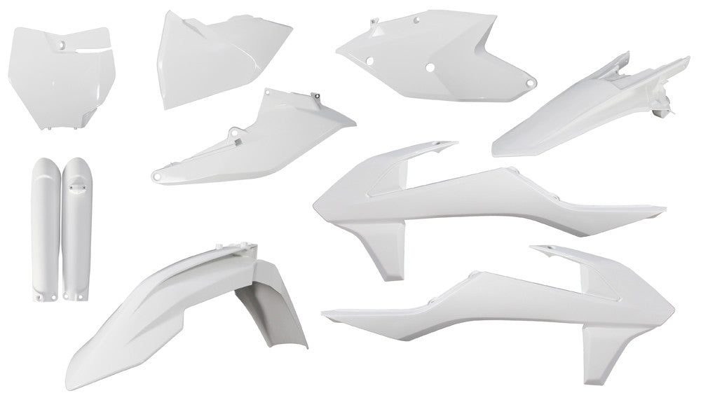 Acerbis Full Plastic Kit White