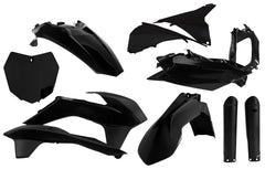 Acerbis Full Plastic Kit Black