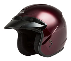 Gmax Of-2 Open-Face Helmet Wine Red 2X