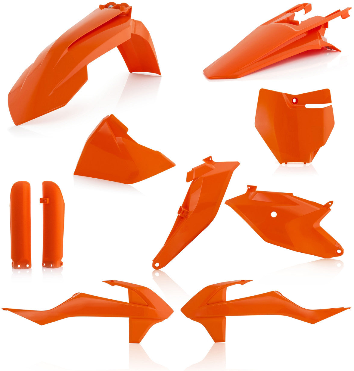 Acerbis Full Plastic Kit Orange