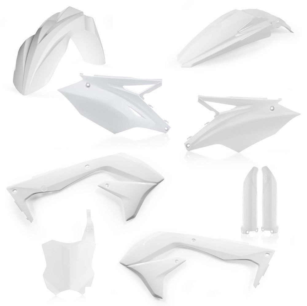 Acerbis Full Plastic Kit White