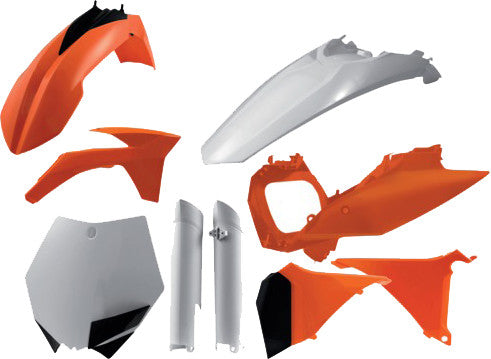 Acerbis Plastic Kit Orange